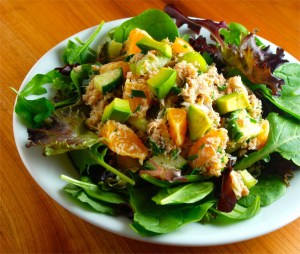 Paleo Citrus and Avocado Crab Salad