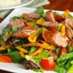 Paleo Sausage and Peppers Salad