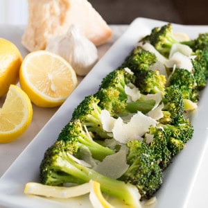 lemon garlic broccoli