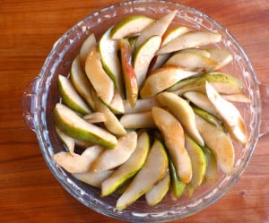 Roasted Maple Spiced Pears