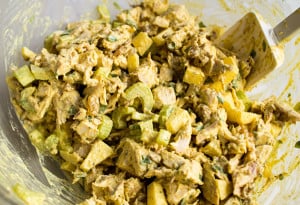Light Curry Chicken Salad