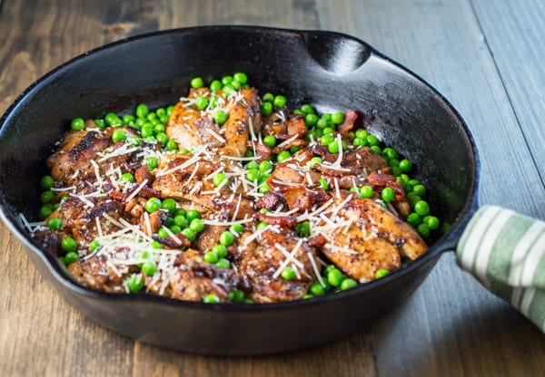 Balsamic-Chicken-with-Peas-and-Bacon-2