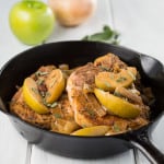 Pork Chope with Apples and Onions