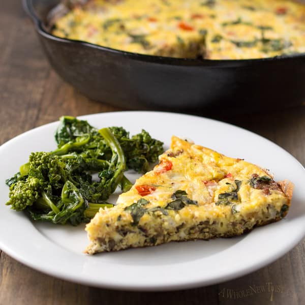 Sausage Pizza Frittata