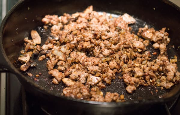browned-sausage-and-onions