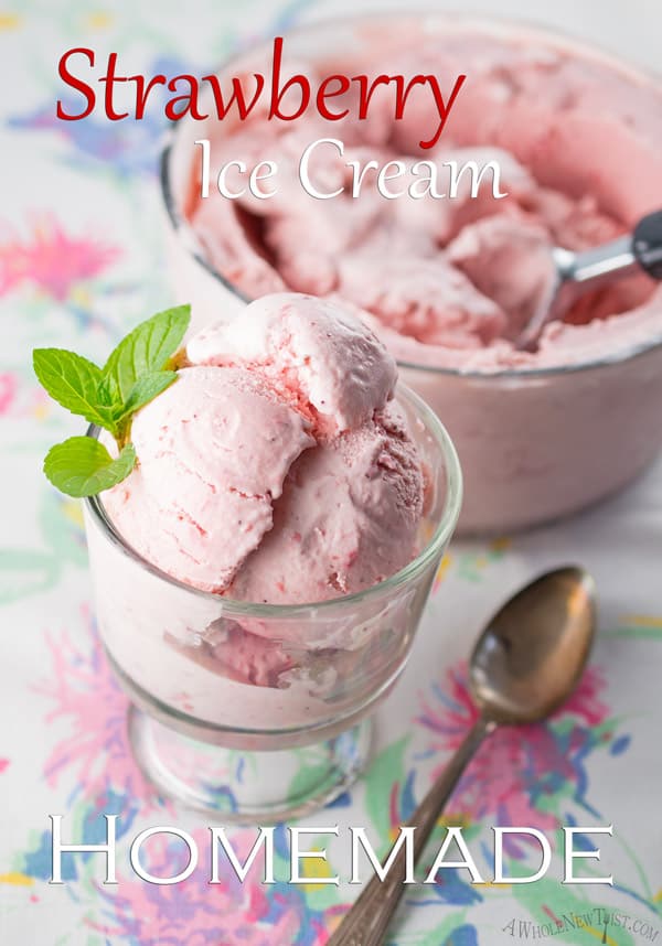 Homemade-Strawberry-Ice-Cream