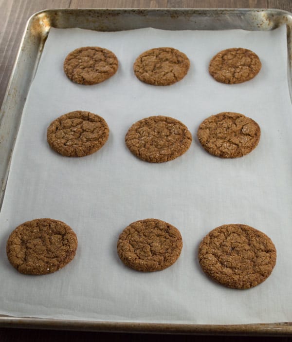 baked-paleo-gingersnap-cookies